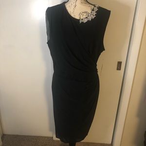 LITTLE BLACK DRESS w/ embellishment